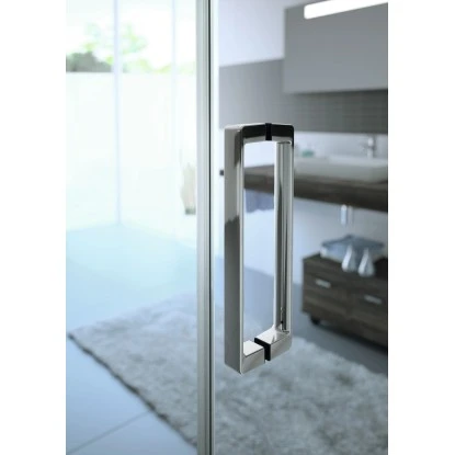 Hüppe Gleittüreckeinstieg EasyEntry 2-tlg. 1/2 BxH: 80 cm x 200 cm L Silber HoGl