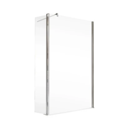 Schulte Walk-In Dusche Toura 80 x 200 cm mit beweglichem Element 40 cm