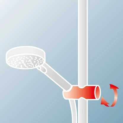 Schulte ExpressPlus Duschsystem White Style Version"Classic" mit Thermostat