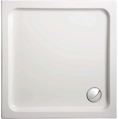 Ceravid Classic Duschwanne Komplett-Set 80 cm x 80 cm x 6 cm