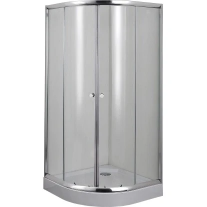 Sanotechnik Rundduschen-Set R550 Chrom 202,5 cm x 90 cm x 90 cm