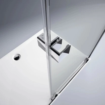 Hüppe Xtensa Pure Walk In Gleittür 1-teilig Linksbefestigung 160-180 cm x 200 cm