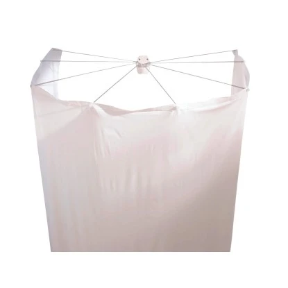 OBI Duschvorhang Tracy 200 cm x 170 cm Weiß