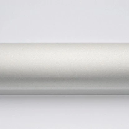 Breuer Drehtür für Nische rechts Elana 8 Silber Matt Klarglas 90 cm