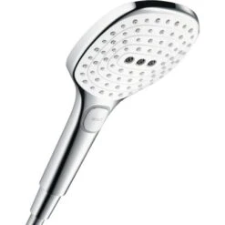 Hansgrohe Raindance Select E Handbrause 120 3jet EcoSmart Weiß-Chrom