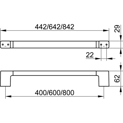 Keuco Badetuchhalter Collection Moll Verchromt