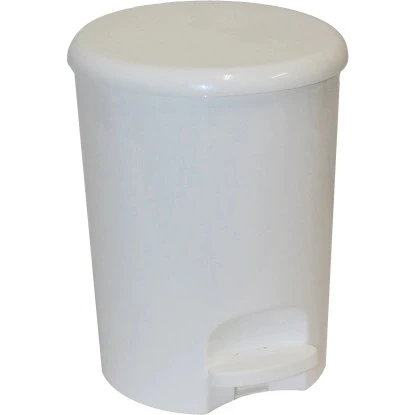 Bürstenmann Treteimer 5 l Weiß