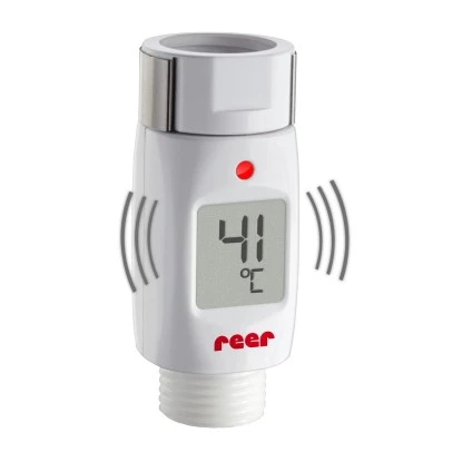 Digitales Bade- und Duschthermometer Weiß