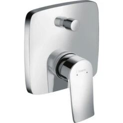 Hansgrohe Einhebel-Wannenmischer Metris Unterputz Chrom