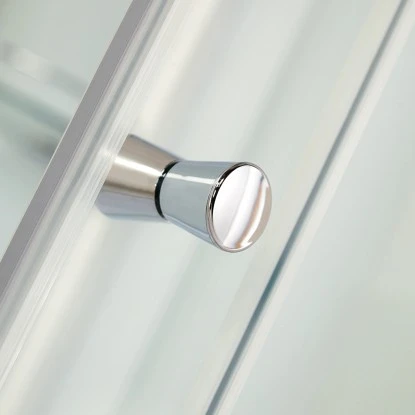 Schulte Komplettduschkabine Korfu II mit Boiler Pumpe Alu-Natur Schwarz