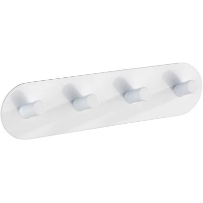 Wenko Hakenleiste Piceno Quadro Weiß Matt