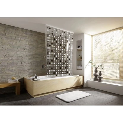 Kleine Wolke DV-Rollo D-Rollo für Leerkass. 128 cm x 240 cm Grau