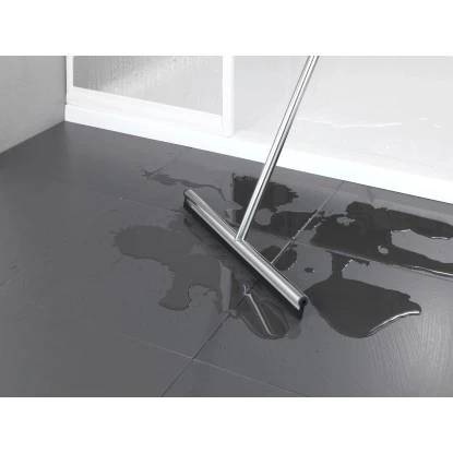 Wenko Edelstahl Boden-und Fensterwischer Rosole Edelstahl 40 x 133 x 3 cm Glänze