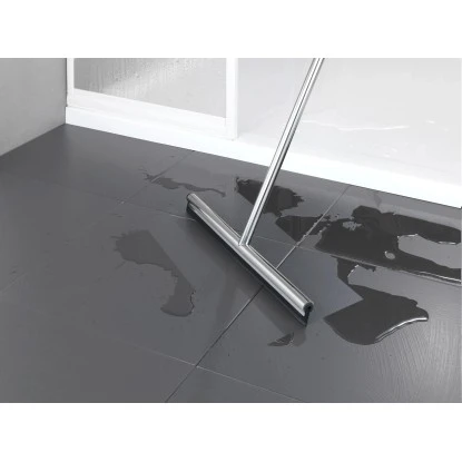 Wenko Edelstahl Boden-und Fensterwischer Rosole Edelstahl 40 x 133 x 3 cm Glänze