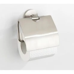 Wenko Toilettenpapierhalter Mit Deckel Cuba Zinkdruckguss, 13.5 X 13.5 X 4 Cm