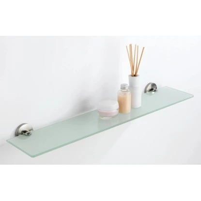 Wenko Glasablage Cuba Matt Zinkdruckguss 60 x 5 x 13.5 cm