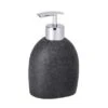Wenko Seifenspender Puro 0,29 L Polyresin 9,4 X 15,2 X 6,5 Cm Anthrazit
