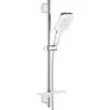 Grohe QuickFix Duschstangenset Vitalio SmartActive 130 Cube 3-Strahlarten Chrom