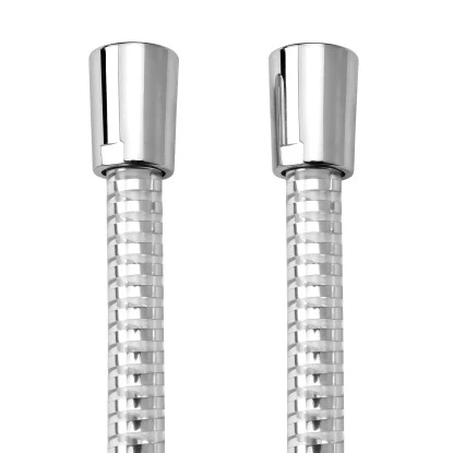 aquaSu Brauseschlauch Molis 1,5 m Chrom-Transparent