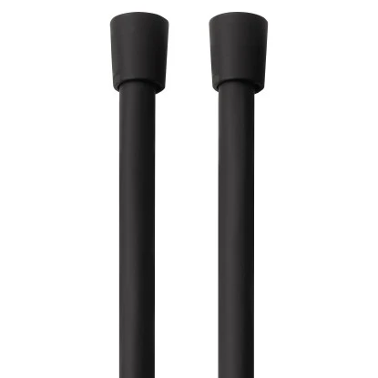 aquaSu Wannenset Acana mit 3 Strahlarten Schwarz