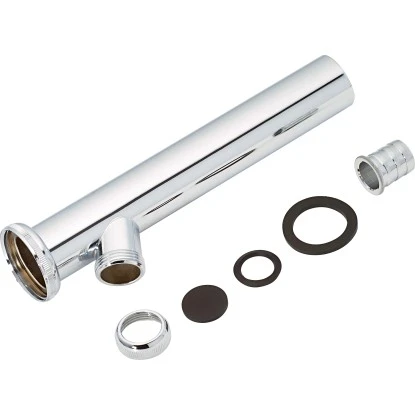 Verstellrohr 38,9 mm (G 1 1/4) Höhenausgleichsstück Verchromt