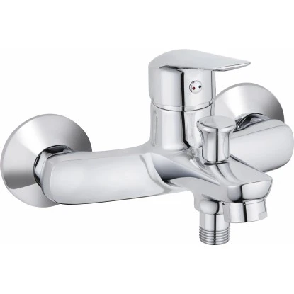 Einhebel-Wannenarmatur Maja Verchromt