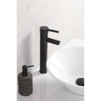 Fackelmann Stand-Armatur New York Schwarz