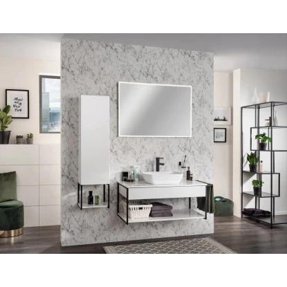 Fackelmann Stand-Armatur New York Schwarz