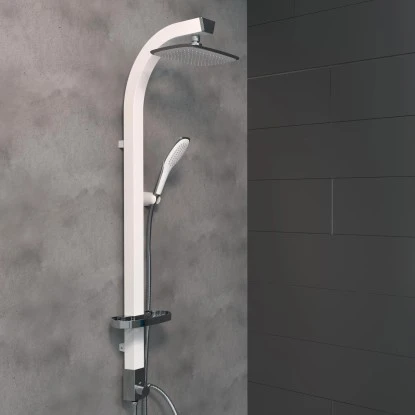 Madagaskar Brause-Set Weiß