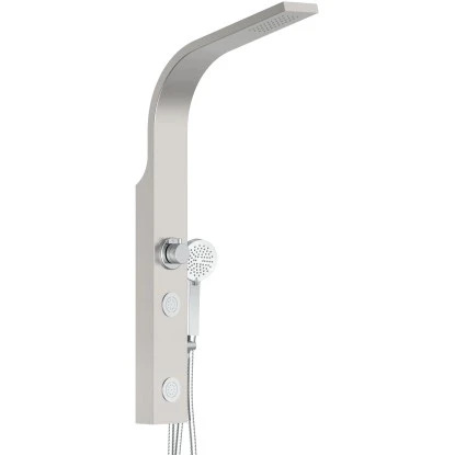 Schütte Duschpaneel Sansibar Edelstahl