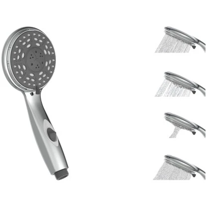 Schütte Aqua-2-Save Wasserspar-Handbrause Chrom