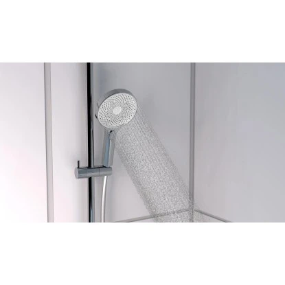 Schütte Design Handbrause Samoa Rain Chrom-Weiß