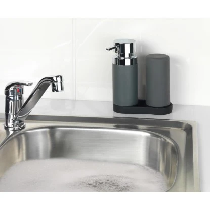 Wenko Spülstation Easy Squeeze Grau