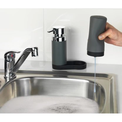 Wenko Spülstation Easy Squeeze Grau