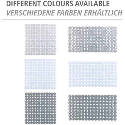 Wenko Duscheinlage Belem 54 cm x 54 cm Transparent
