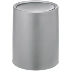 Wenko Schwingdeckeleimer Atri Grau 6 L