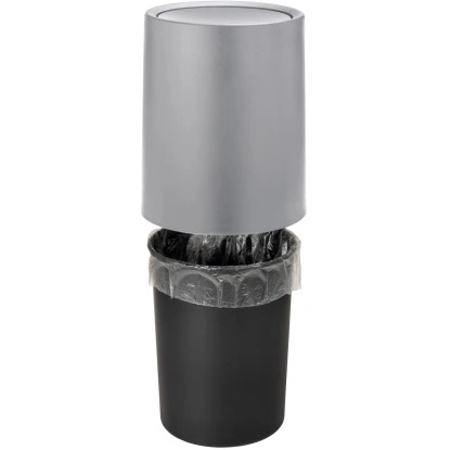 Wenko Schwingdeckeleimer Atri Grau 6 l