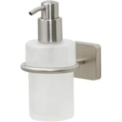 Tiger Seifenspender Onu Edelstahl Gebürstet