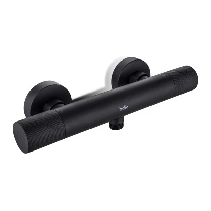baliv Thermostat-Duscharmatur DU-2060 Schwarz