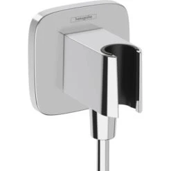 Hansgrohe Wandanschluss Mit Brausehalter FixFit Q