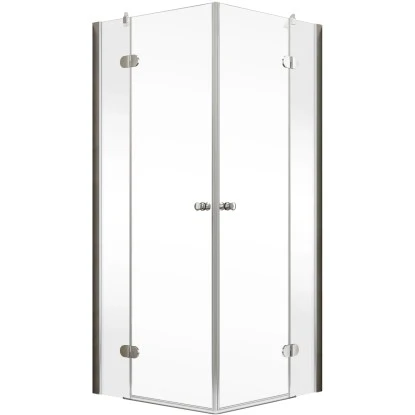 Schulte ExpressPlus Eckeinstieg 4-tlg. MasterClass Chromoptik 79,2-81,2x200cm