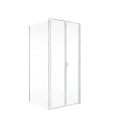 Schulte Sunny Pendeltür mit Seitenwand 90 x 80 x 180 cm Weiß