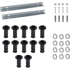 Schulte Montageset Duschwanne DWM-Tec (bis Längste Seite: 100 Cm)