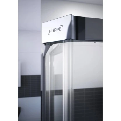 Hüppe Gleittüreckeinstieg EasyEntry 2-tlg. 1/2 BxH: 80 cm x 200 cm L Silber HoGl