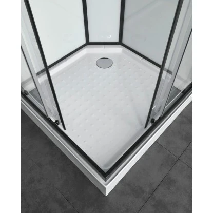 Sanotechnik Komplettduschkabine Sky 2 CL74 Schwarz