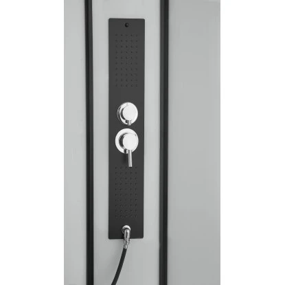 Sanotechnik Komplettduschkabine Sky 3 CL75 Schwarz