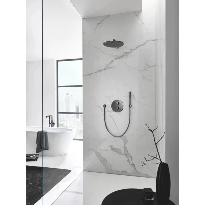 Grohe Kopfbrause-Set Rainshower Cosmopolitan 310 Hard Graphite