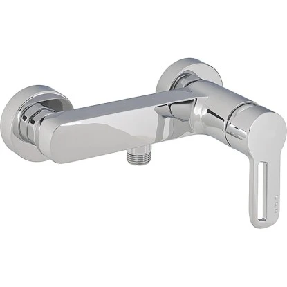 OBI Einhebelmischer-Brausearmatur Sarno verchromt
