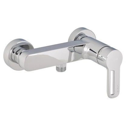 OBI Einhebelmischer-Brausearmatur Sarno verchromt