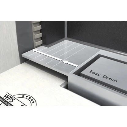 ESS Easy Drain Duschrinne Compact TAF 80 cm Sperrwasserhöhe 50 mm